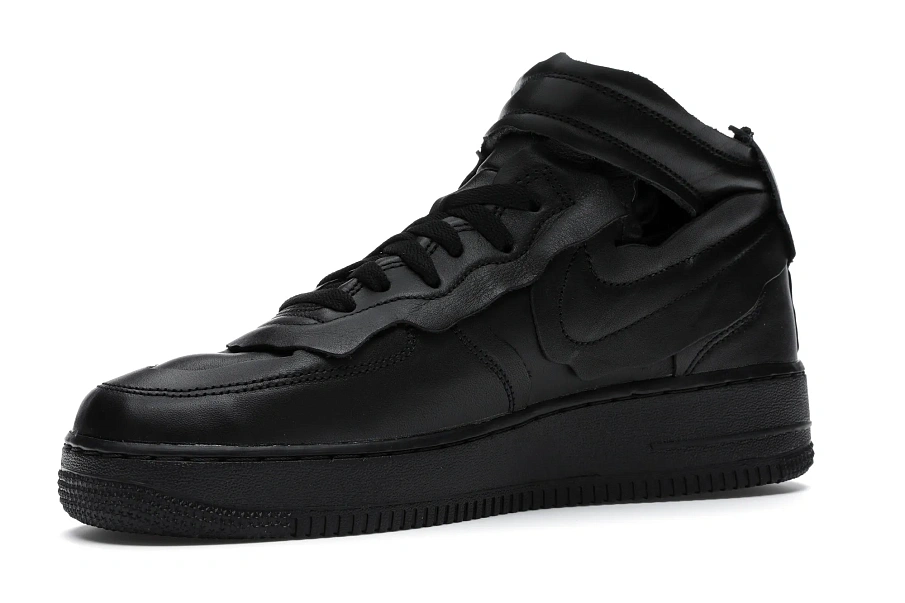 Фото № 2 с приближением к товару «‎Nike Air Force 1 Mid Comme des Garcons Black»