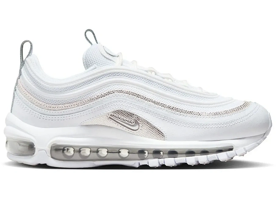Фото № 1 с приближением к товару «‎Nike Air Max 97 White Chrome Reflective »