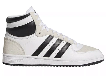 adidas Top Ten Hi White Black Taupe - 1