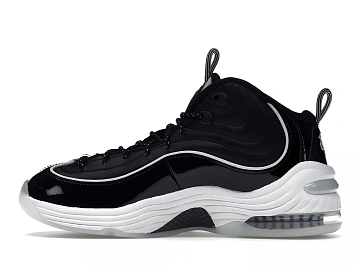 Nike Air Penny 2 Black Patent Football Grey - 4
