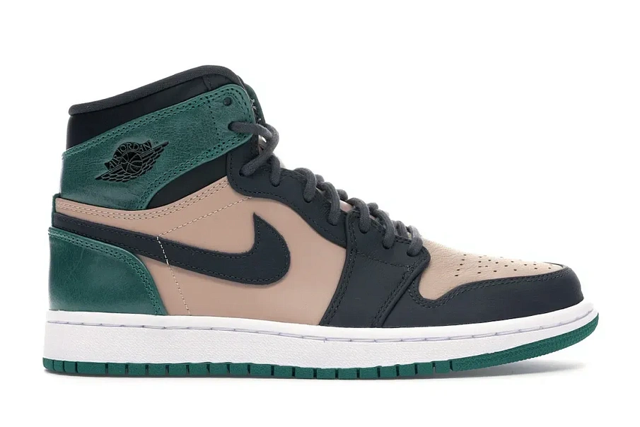 Фото № 1 с приближением к товару «‎Jordan 1 Retro High Bio Beige Anthracite Mystic Green »