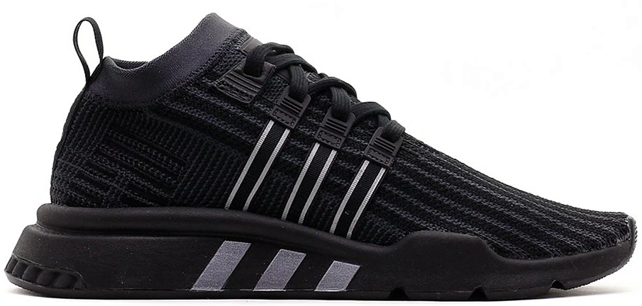 Фото № 1 с приближением к товару «‎adidas EQT Support Mid Adv Core Black Carbon»