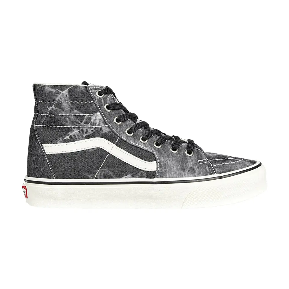 Vans Sk8-Hi Tapered Denim Destroy - Black Marshmallow - 1