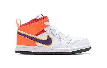 (TD) Jordan Air 1 Mid Sport Shoes Multi-color - 2
