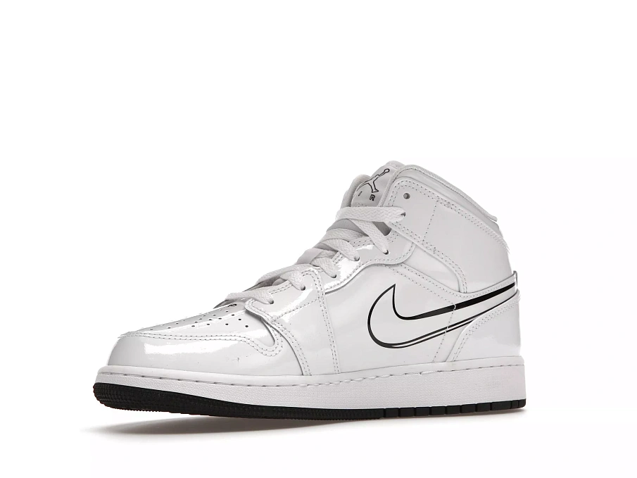 Фото № 6 с приближением к товару «‎Jordan 1 Mid Schematic »