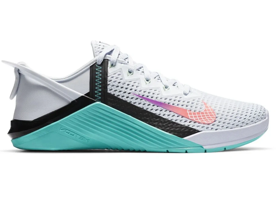 Фото № 1 с приближением к товару «‎Nike Metcon 6 Flyease Grey Oracle Aqua »