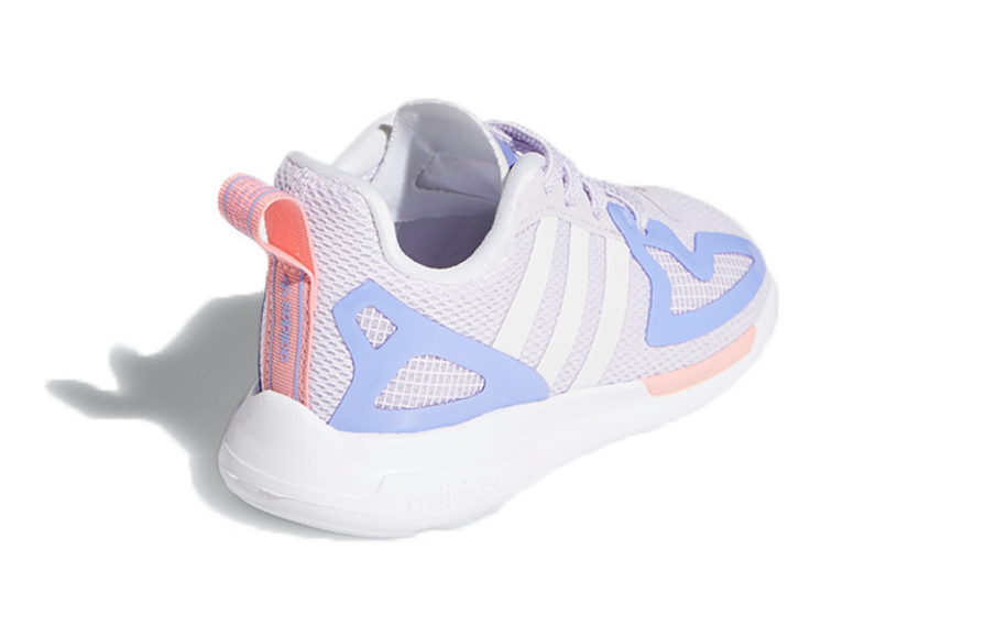 Фото № 4 с приближением к товару «‎adidas originals ZX 2K Flux (TD) WhitePurple»