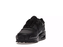 Фото № 2 с приближением к товару «‎Nike Air Max 90 Leather Triple Black (2020)»