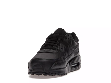 Nike Air Max 90 Leather Triple Black (2020) - 2
