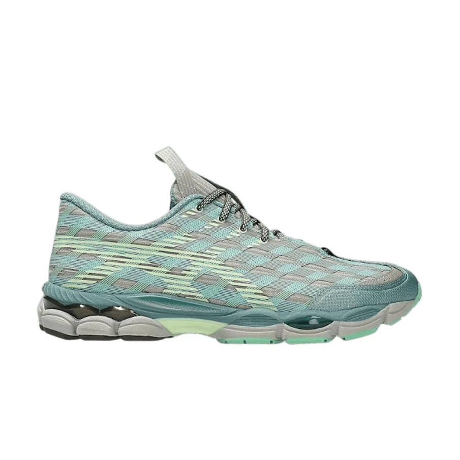 Фото № 1 с приближением к товару «‎Kiko Kostadinov x ASICS US8-S GEL-SJ33 Moonrock Tatami Green (1203B116-250)»