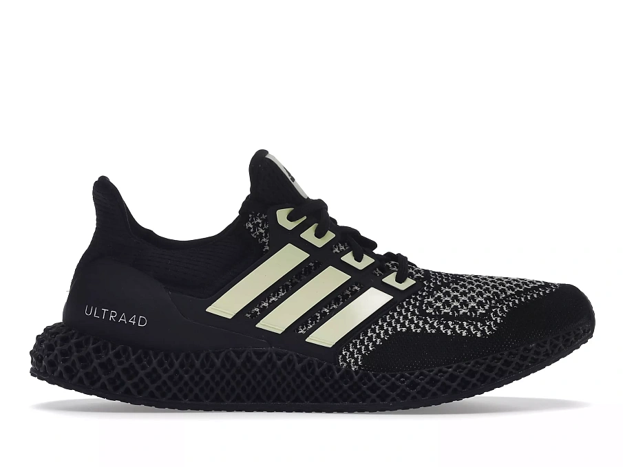 Фото № 1 с приближением к товару «‎adidas Ultra 4D Black Almost Lime»