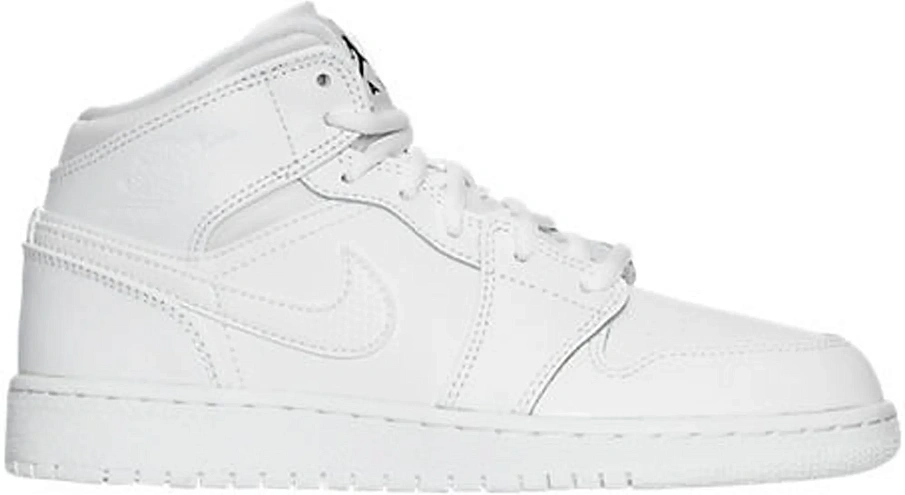 Фото № 1 с приближением к товару «‎Jordan 1 Retro Mid White (2017) »