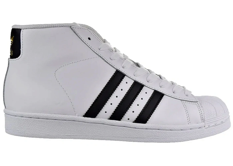 Фото № 1 с приближением к товару «‎adidas Pro Model Core White Black Gold »