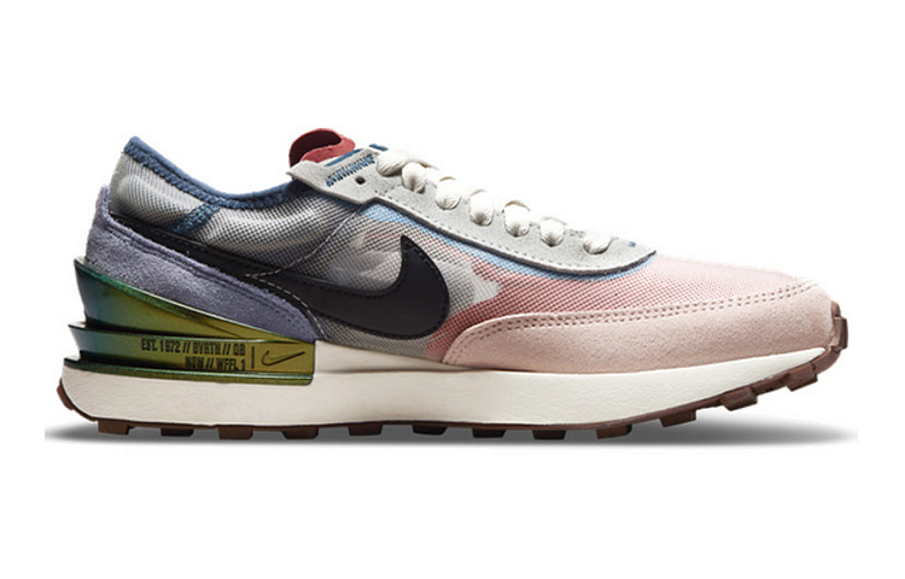 Фото № 2 с приближением к товару «‎Nike Waffle One (GS) BlackPinkBlue»