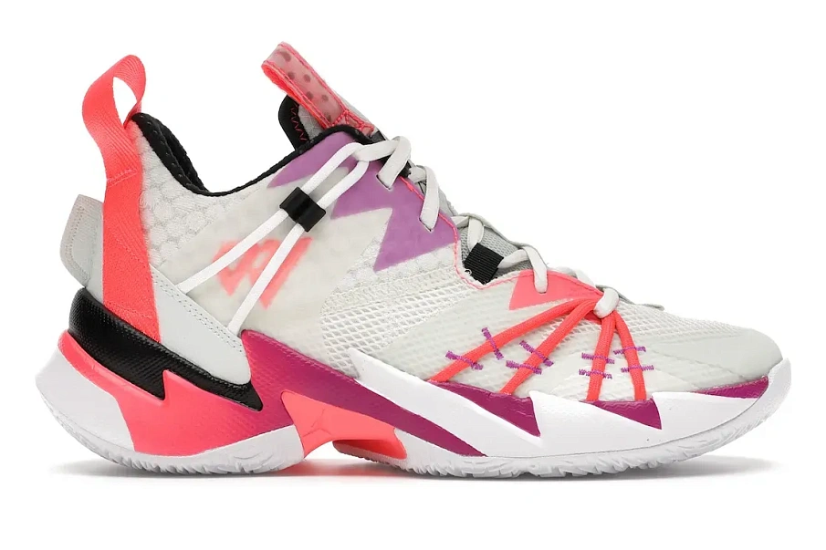 Фото № 1 с приближением к товару «‎Jordan Why Not Zer0.3 SE Spruce Aura Flash Crimson»
