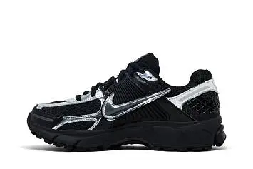 Nike Women's Air Zoom Vomero 5 Black Metallic Silver - 4