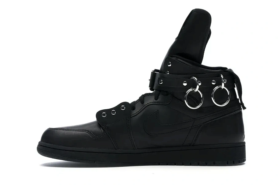 Фото № 3 с приближением к товару «‎Jordan 1 Retro High Comme des Garcons Black»
