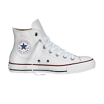 Фото № 1 с приближением к товару «‎Converse Chuck Taylor All Star Leather Hi White»