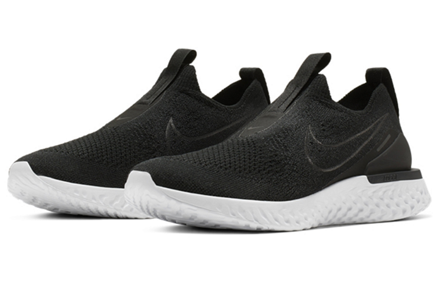Фото № 3 с приближением к товару «‎Nike Epic Phantom React Flyknit Black White (W)»
