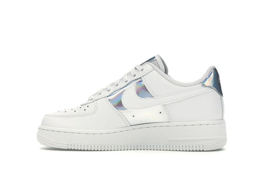 Фото № 5 с приближением к товару «‎Nike Air Force 1 Low Iridescent White »