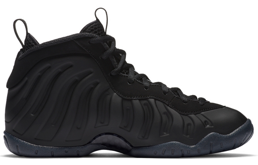 Фото № 2 с приближением к товару «‎Nike Little Posite One GS 'Anthracite' BlackWolf GreyAnthraciteBlack»