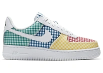 Фото № 1 с приближением к товару «‎Nike Air Force 1 Low QS Gingham Pack Multicolor »
