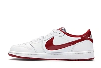Фото № 6 с приближением к товару «‎Jordan 1 Retro Low White Varsity Red»