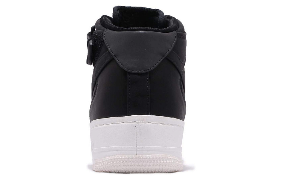 Фото № 4 с приближением к товару «‎Nike Air Force 1 Mid Black»