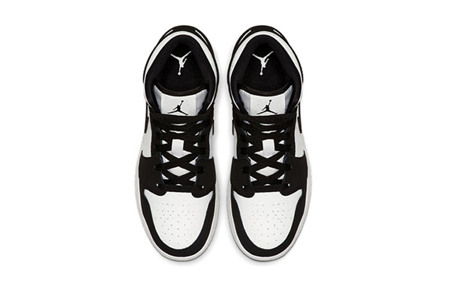 Фото № 3 с приближением к товару «‎Air Jordan 1 Mid SE (GS) White Black Teal Tint»