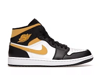 Фото № 1 с приближением к товару «‎Jordan 1 Mid White Pollen Black»