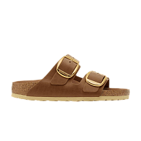 Фото № 1 с приближением к товару «‎Birkenstock Women's Arizona Big Buckle Oiled Leather Narrow Cognac»
