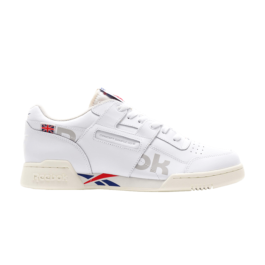 Фото № 1 с приближением к товару «‎Reebok Workout Plus MU White»
