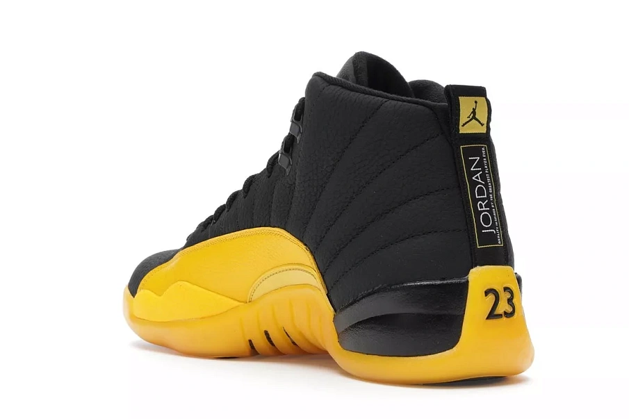 Фото № 3 с приближением к товару «‎Jordan 12 Retro Black University Gold»