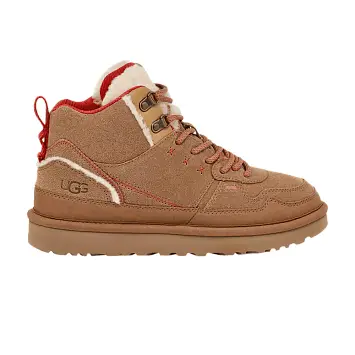 UGG Women's Highland Hi Heritage Chestnut Fiery Red Suede - 1