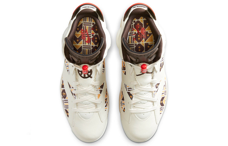 Фото № 4 с приближением к товару «‎Air Jordan 6 Retro 'Quai 54 - Sail Gum'»