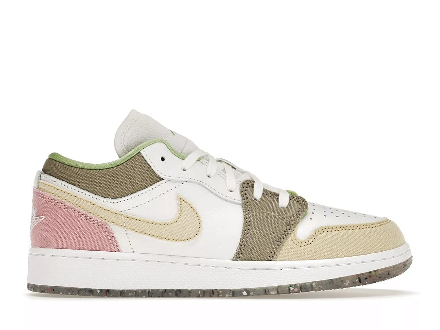 Фото № 1 с приближением к товару «‎Jordan 1 Low Pastel Grind Vivid Green »