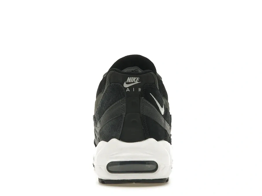 Фото № 4 с приближением к товару «‎Nike Air Max 95 Black Anthracite Pure Platinum»