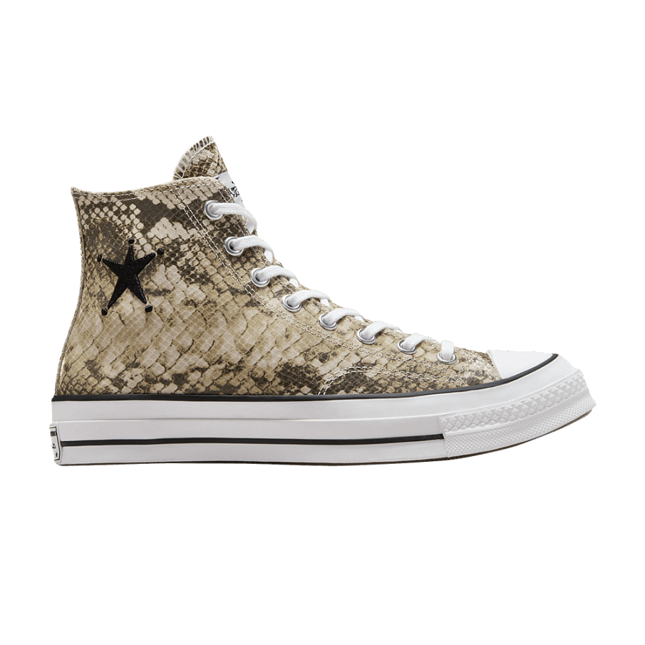 Фото № 1 с приближением к товару «‎Stussy x Converse Chuck 70 High Snakeskin»