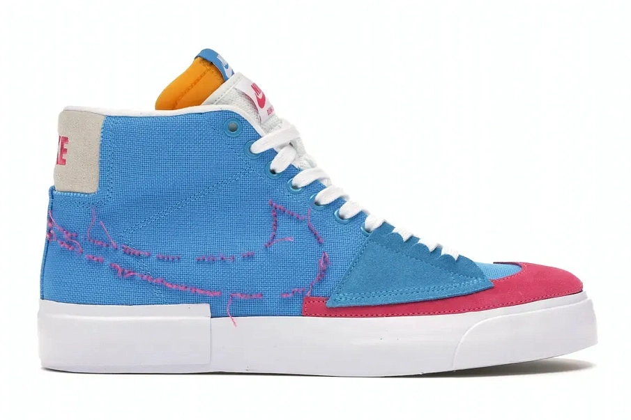 Фото № 1 с приближением к товару «‎Nike SB Zoom Blazer Mid Edge Hack Pack Blue»