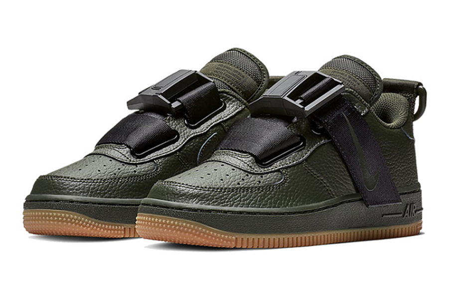 Фото № 3 с приближением к товару «‎Nike Air Force 1 Utility (GS) Green»