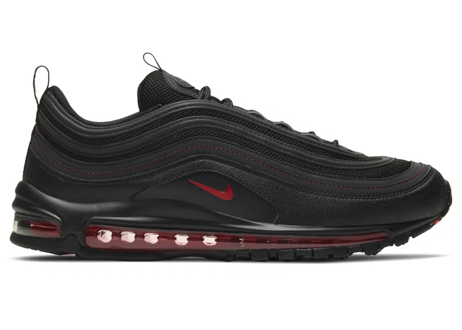 Фото № 1 с приближением к товару «‎Nike Air Max 97 Black University Red»