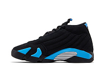 Фото № 4 с приближением к товару «‎Air Jordan 14 Retro GS Black University Blue 2026»