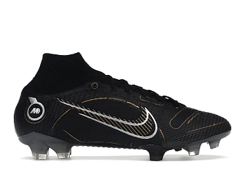 Nike Mercurial Superfly 8 FG Black Metallic Silver Gold - 1