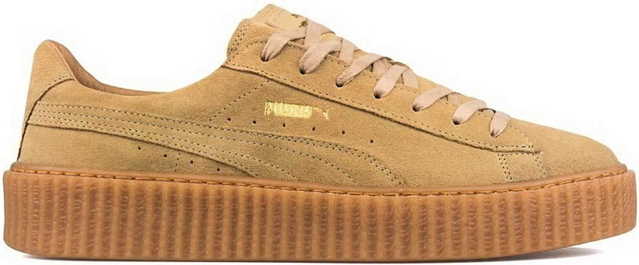 Фото № 1 с приближением к товару «‎Puma Suede Creeper Rihanna Fenty Oatmeal»