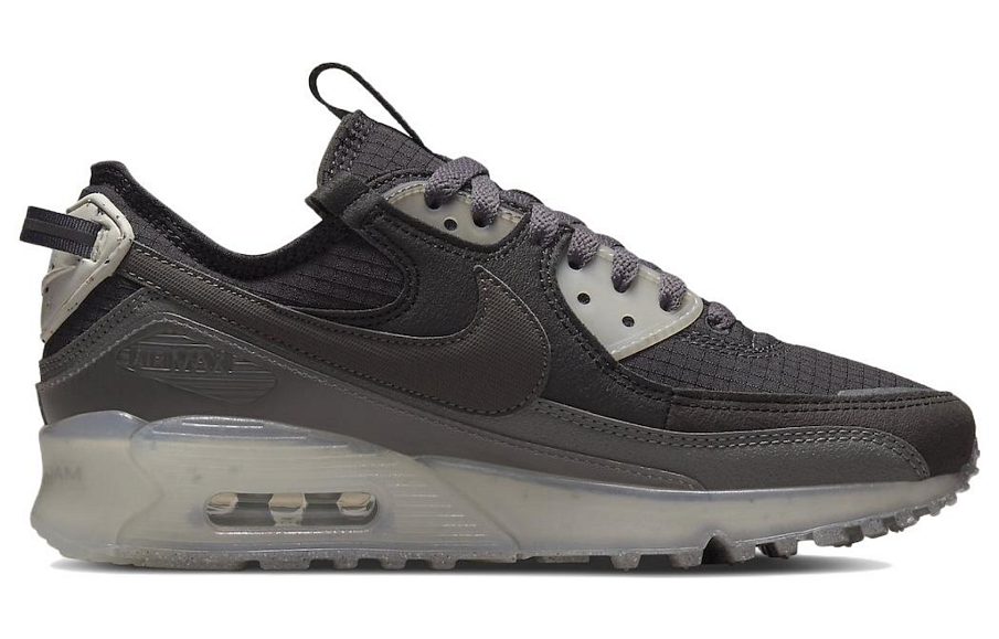 Фото № 2 с приближением к товару «‎Nike Air Max 90 Terrascape Low-Top Running Shoes Gray»