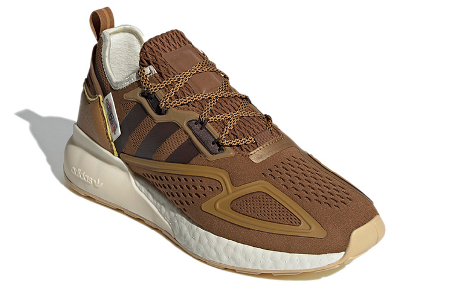 Фото № 3 с приближением к товару «‎adidas originals ZX 2K Boost Brown»