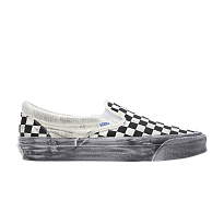 Фото № 1 с приближением к товару «‎Vans OG Classic Slip-On LX Stressed - Black Checkerboard»