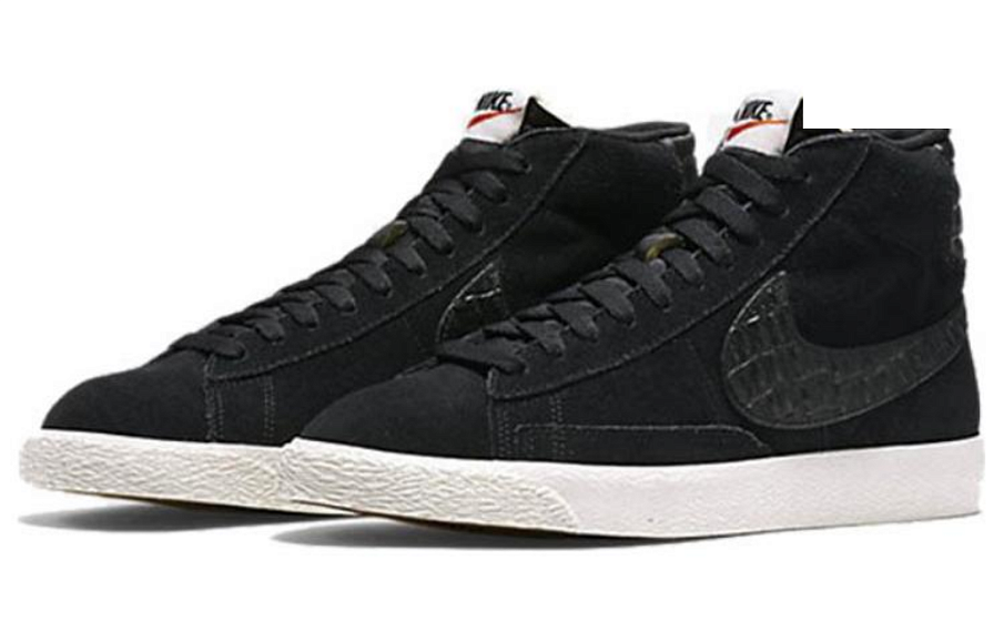 Фото № 2 с приближением к товару «‎Nike SB Blazer Mid Vintage Black Sail Black»