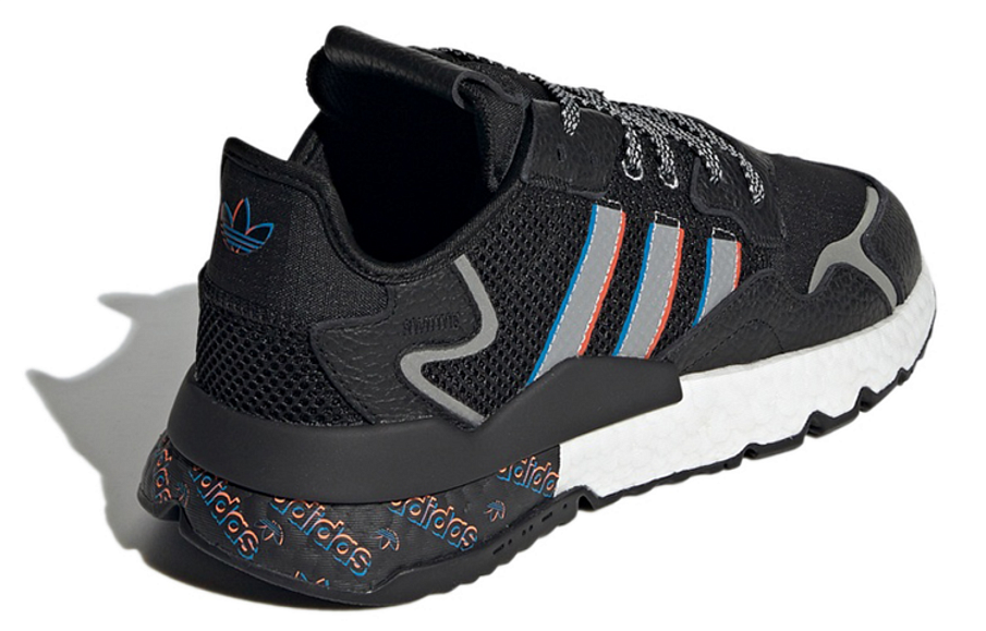 Фото № 4 с приближением к товару «‎adidas originals Nite Jogger BlackGreyWhite»