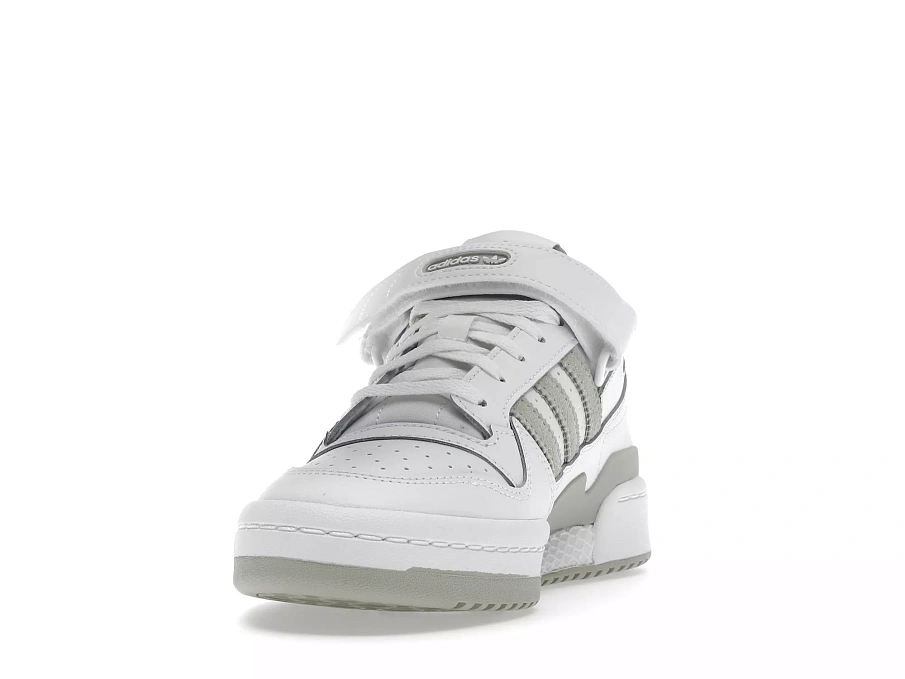 Фото № 3 с приближением к товару «‎adidas Forum Low White Green»